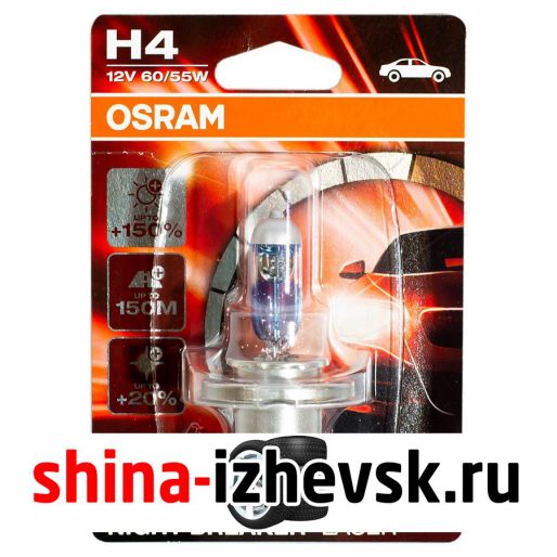 Лампа галогеновая OSRAM — H4-55 Вт-3400К, 1 шт. в Ижевске